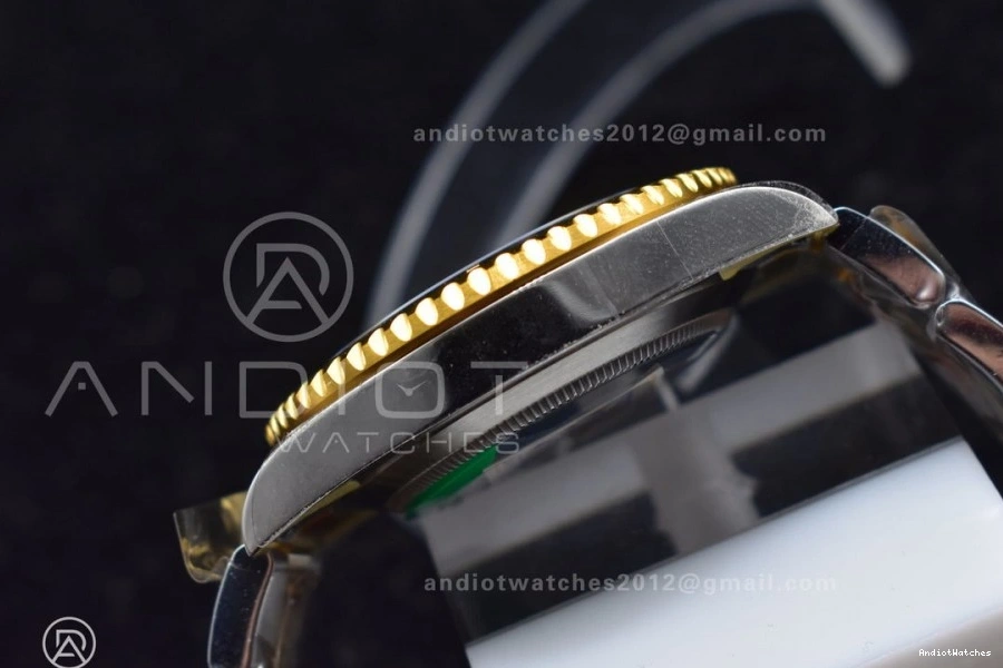 King1:1 Ceramic YG Steel 1131 904L Best Submariner SS Black Edition EasyMatch LN 116613 1005